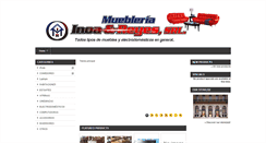 Desktop Screenshot of muebleriainoayreyes.com